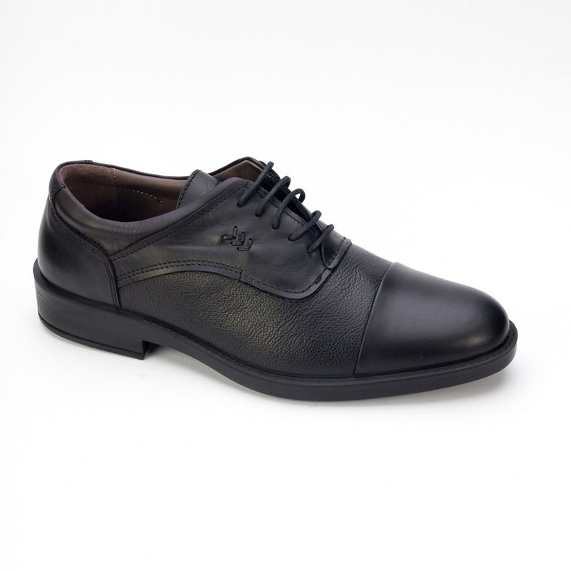 28329-black-antic-floter Туфли муж.кожа-кожа черный